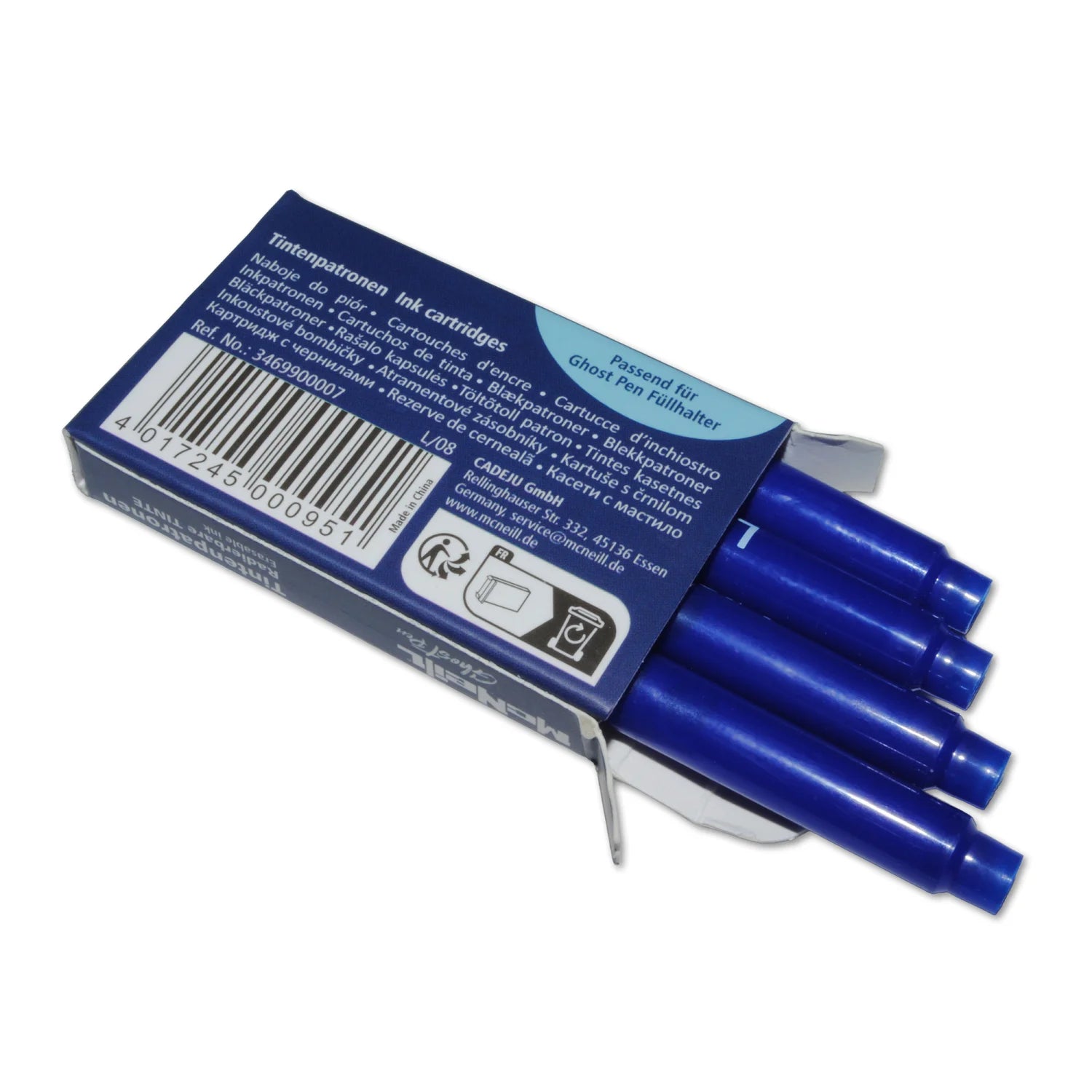 McNeill - Ghost Pen Tintenpatronen 4 Stück
