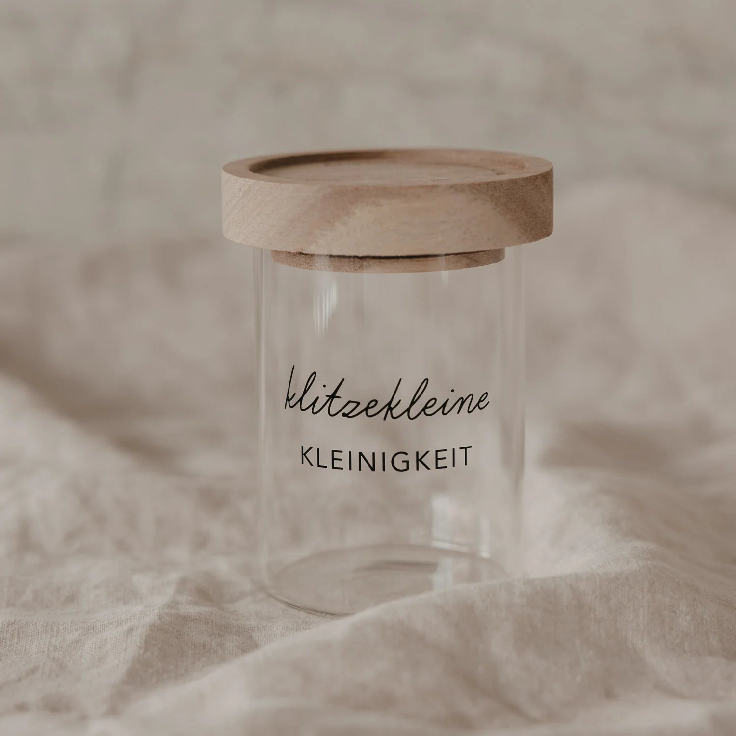 Mini Vorratsglas Kleinigkeit Eulenschnitt