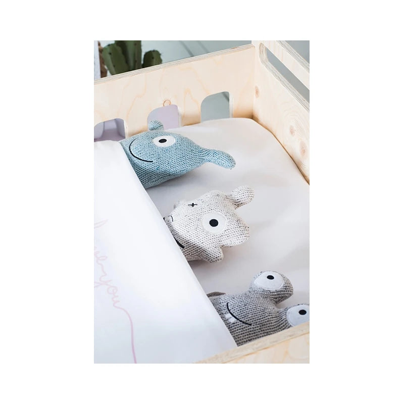 Jollein Schmusetier Confetti monster vintage grau
