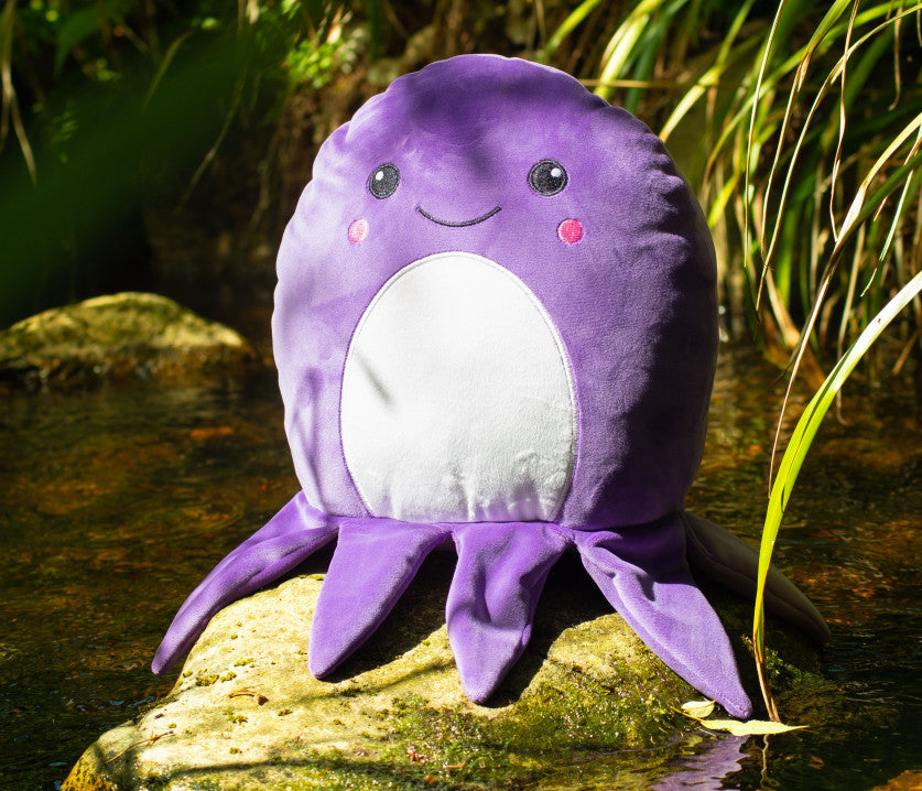 Plüschtier Oktopus mit Name