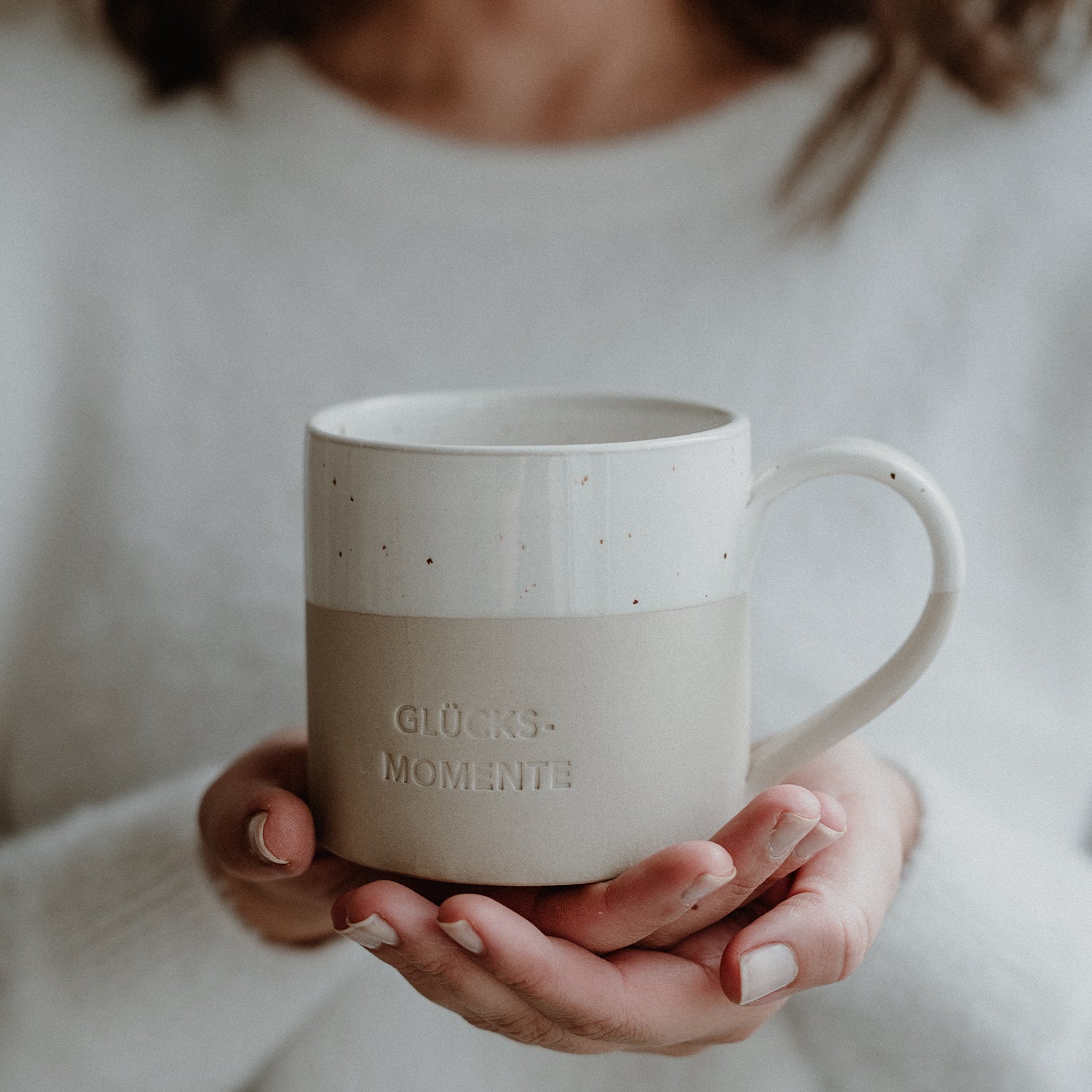 Glücksmomente Große Tasse Eulenschnitt