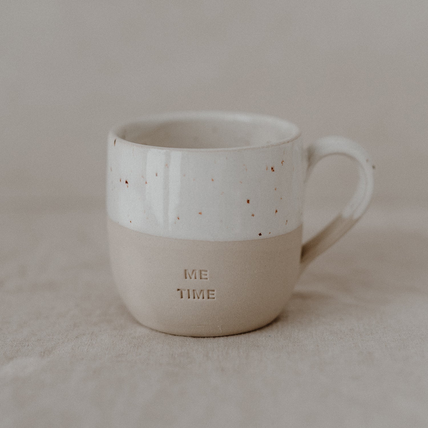 Me Time Cappuccino Tasse  Eulenschnitt