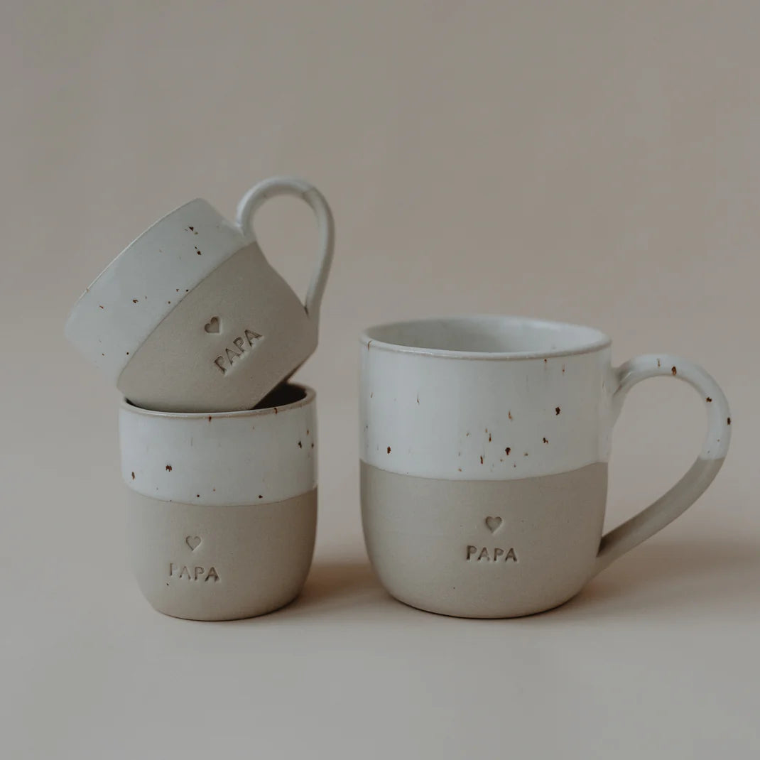 Kleine Cappuccino Tasse Papa Eulenschnitt