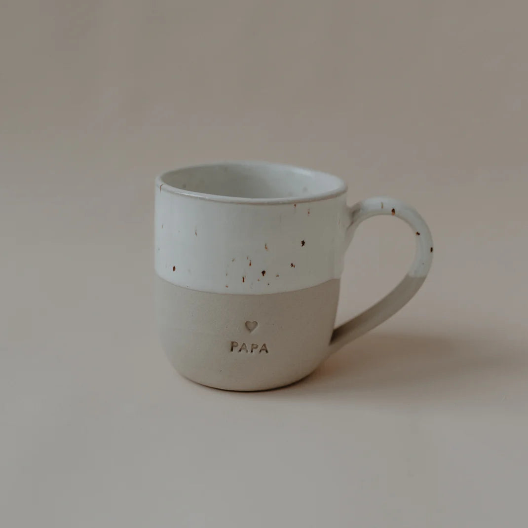 Kleine Cappuccino Tasse Papa Eulenschnitt