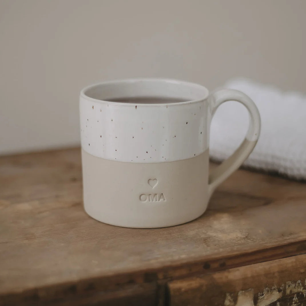 Oma Große Tasse Eulenschnitt