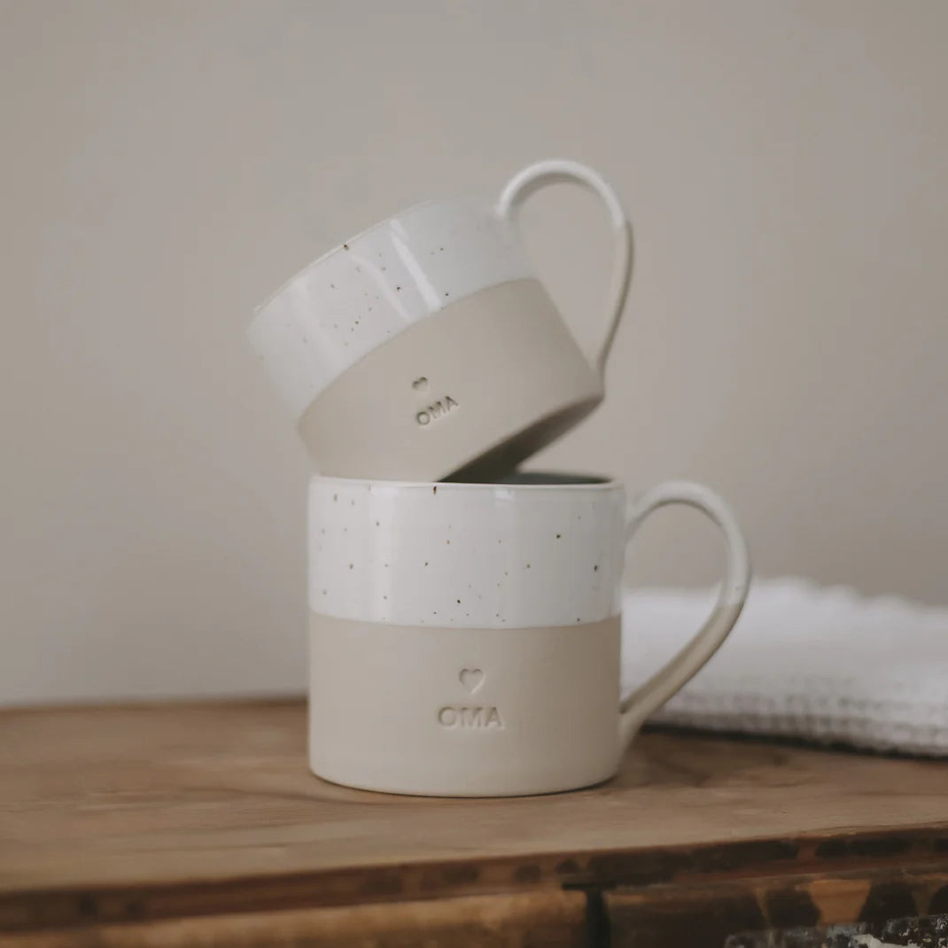 Oma Große Tasse Eulenschnitt
