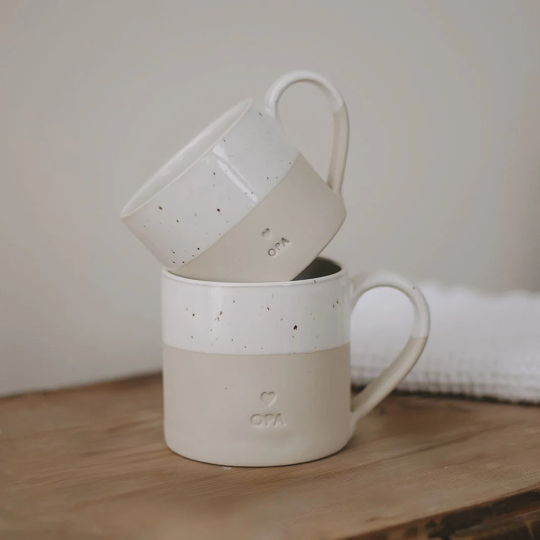 Opa Große Tasse Eulenschnitt