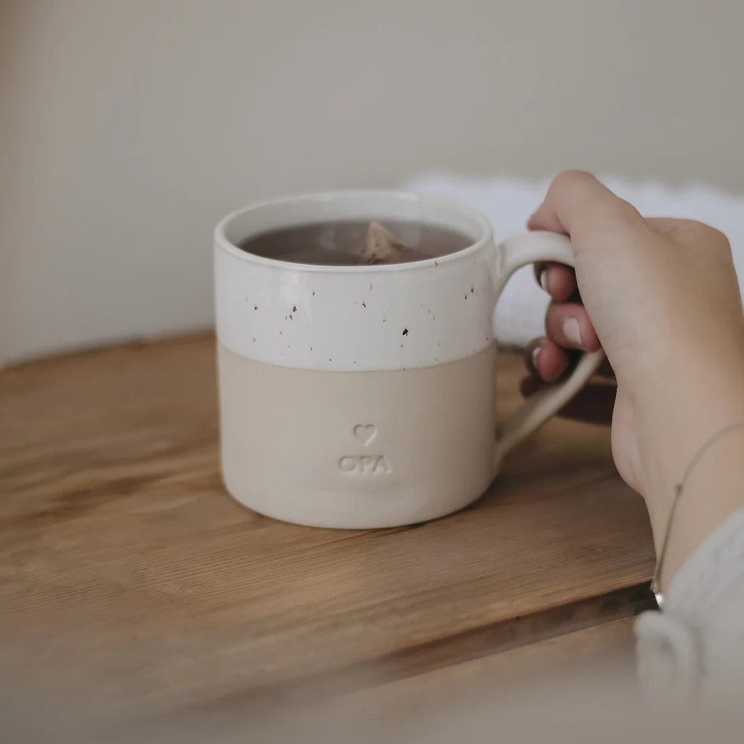 Opa Große Tasse Eulenschnitt