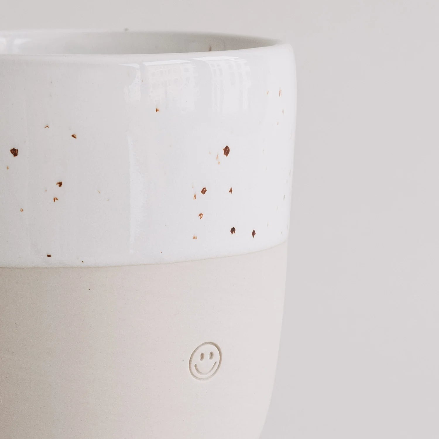 Becher Smiley Eulenschnitt