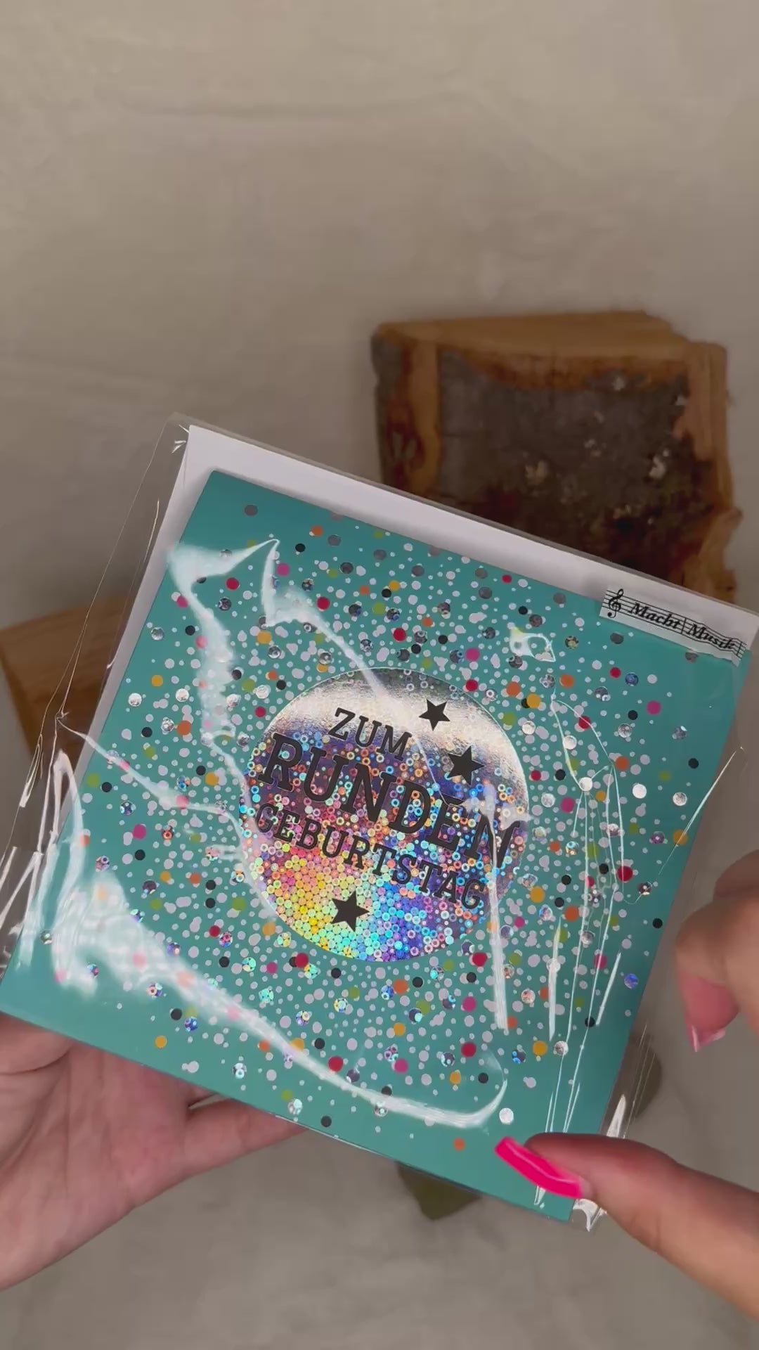 Video laden: Zum runden Geburtstag Musikkarte - Depesche
