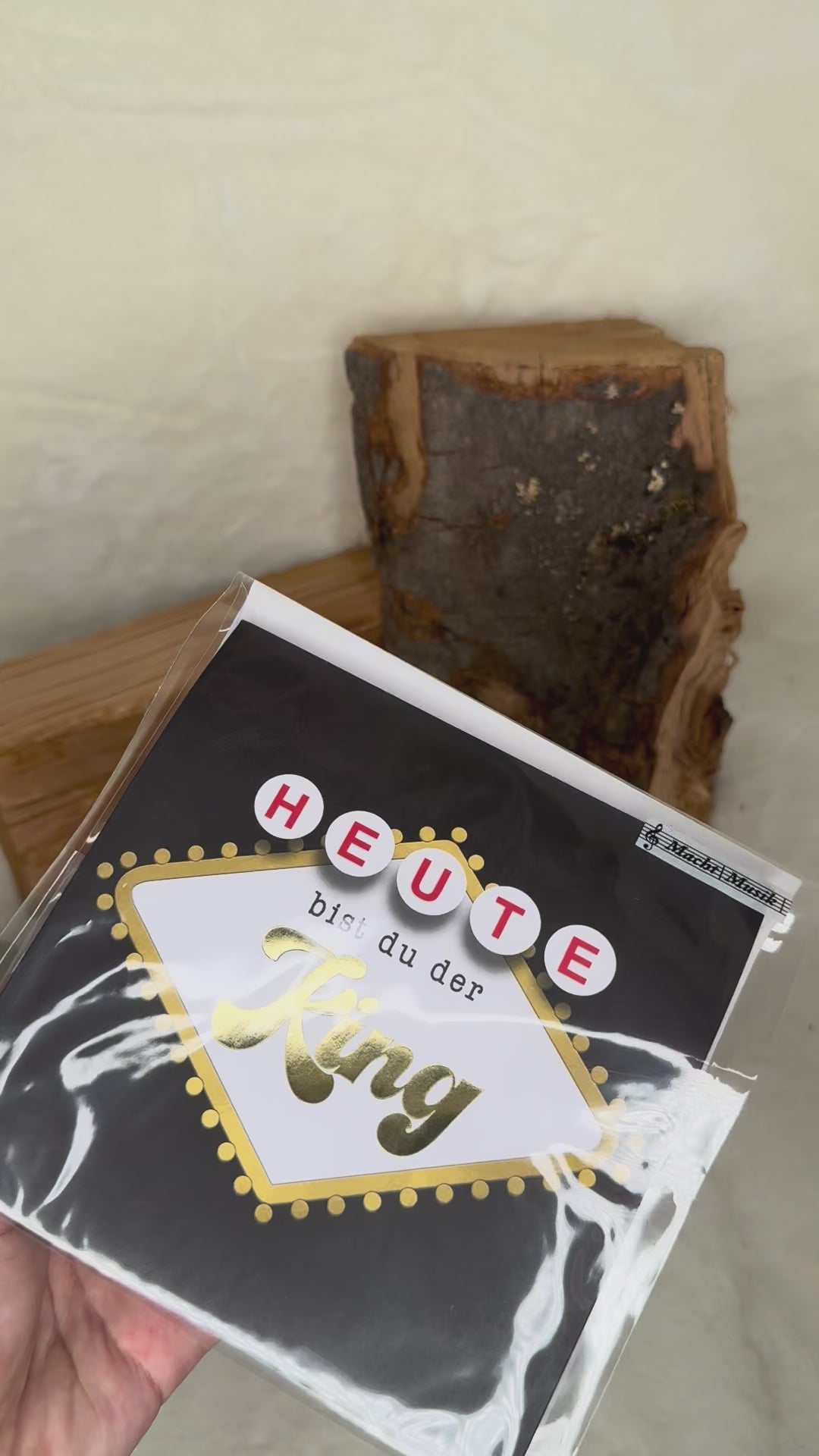 Video laden: Heute bist du der King Musikkarte - Depesche