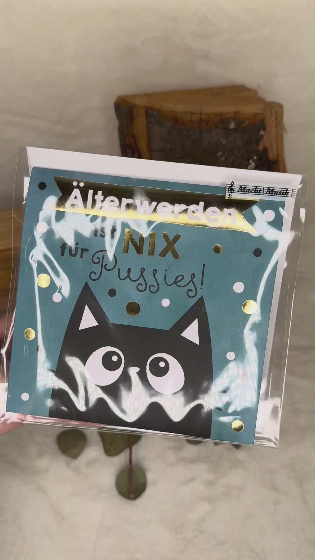 Video laden: Älterwerden ist Nix für Pussies! Musikkarte - Depesche