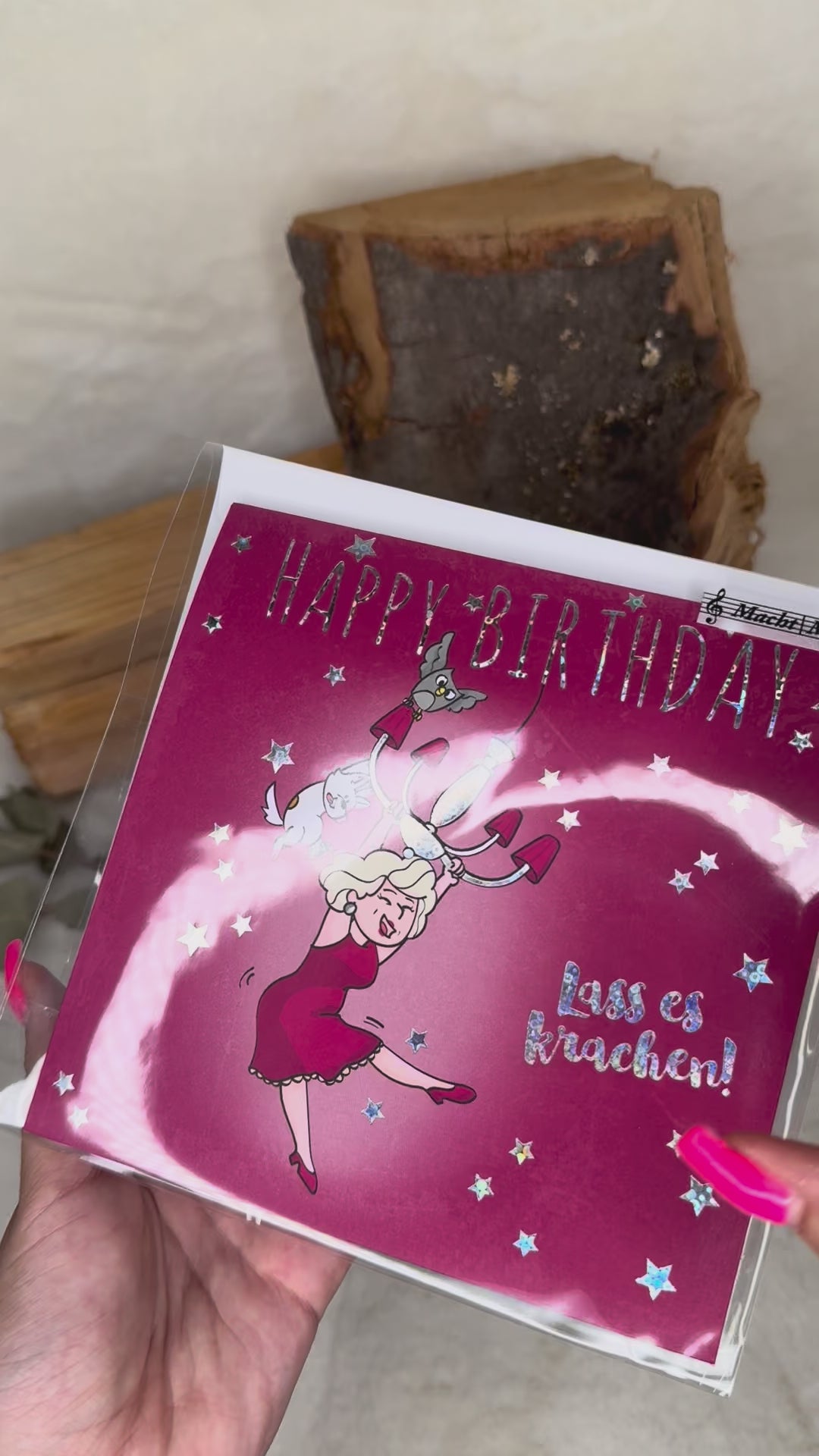 Video laden: Happy Birthday lass es krachen Musikkarte - Depesche