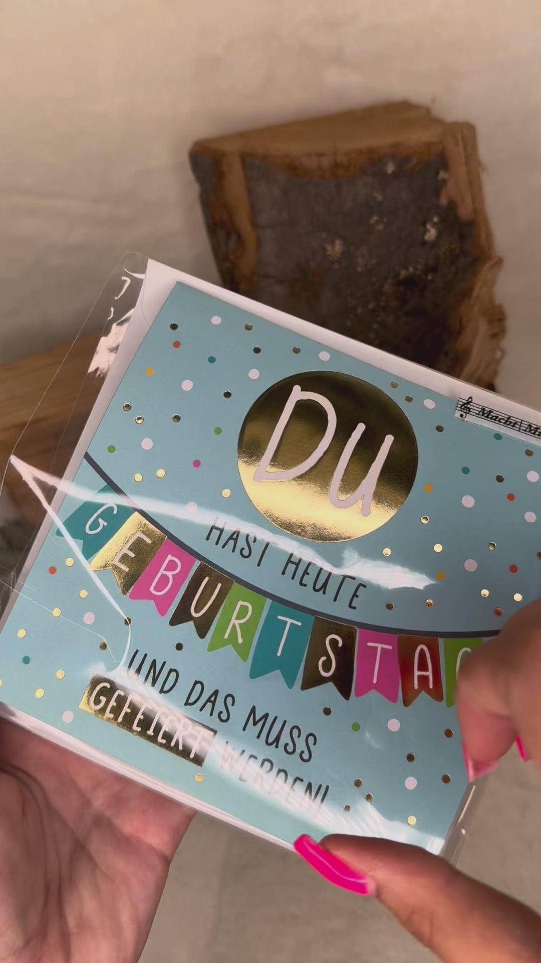 Video laden: Geburtstag Musikkarte - Depesche