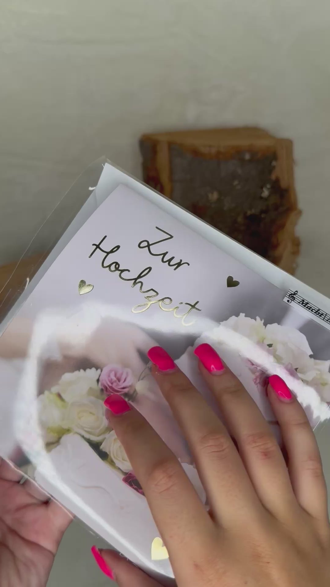 Video laden: Zur Hochzeit Musikkarte - Depesche