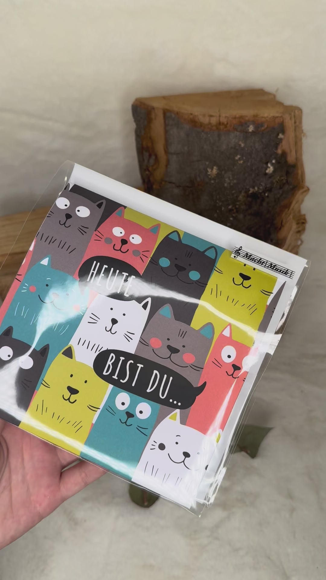 Video laden: Katzen Musikkarte - Depesche