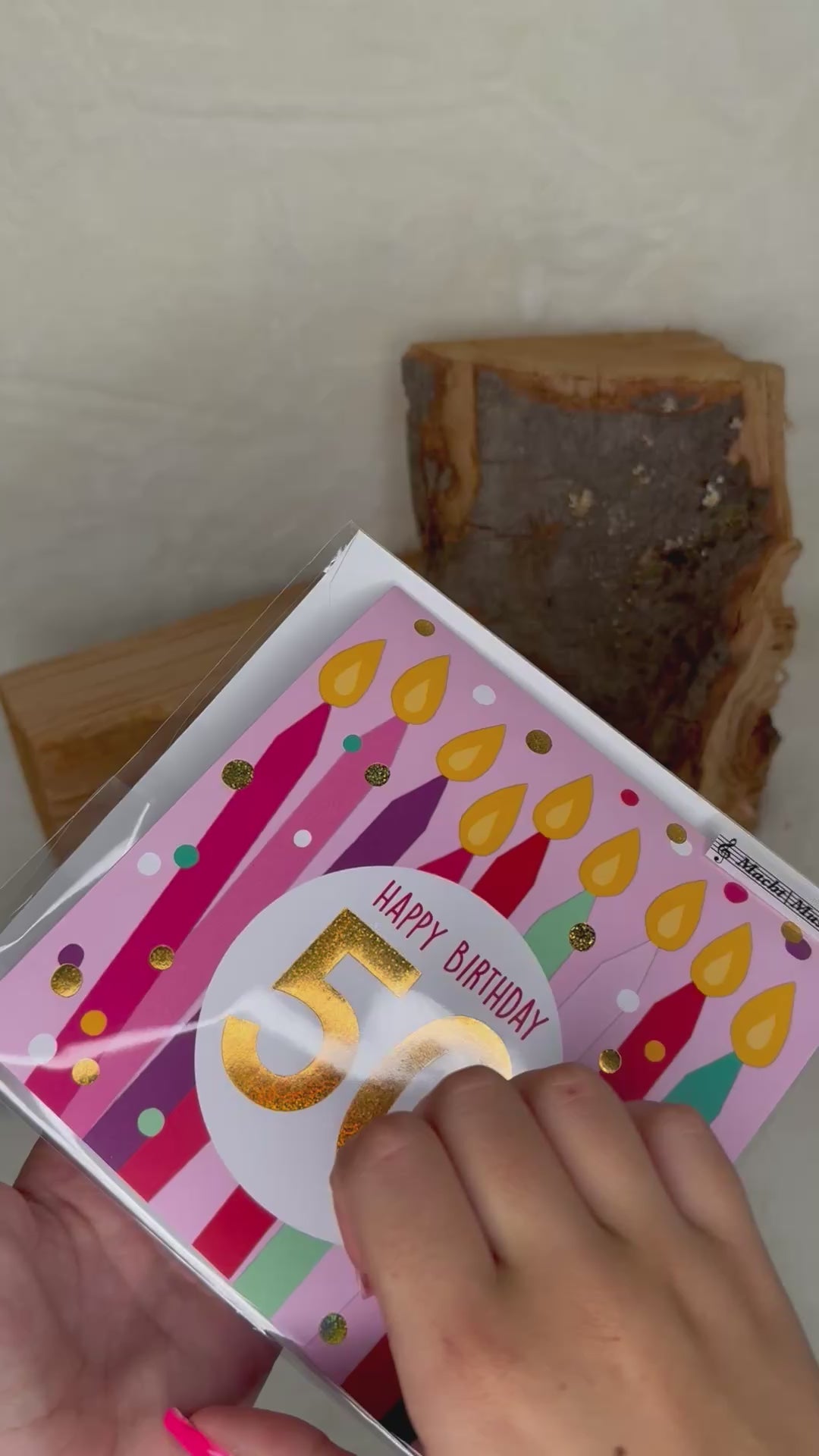 Video laden: Happy Birthday 50 Musikkarte - Depesche