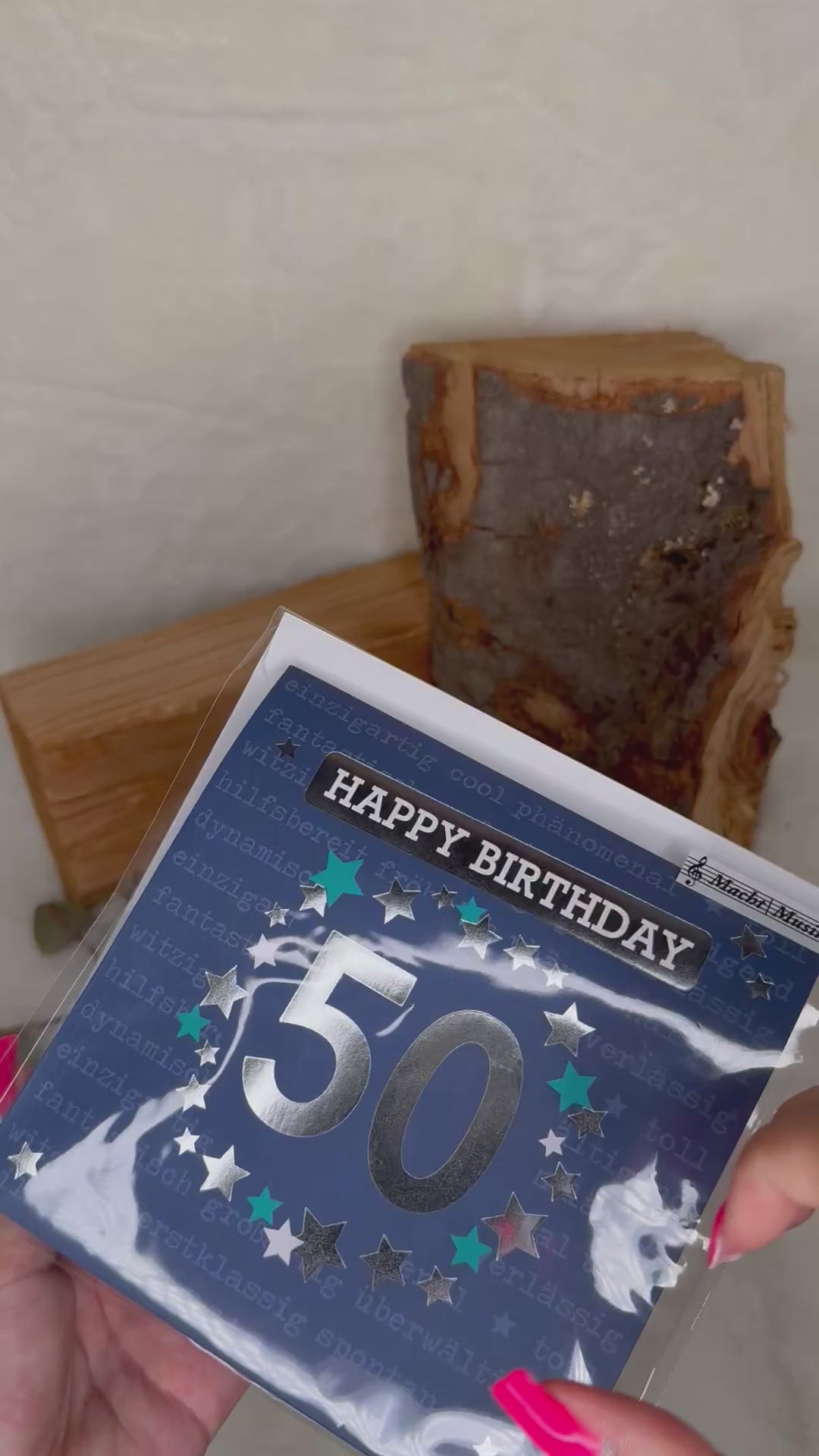 Video laden: Happy Birthday 50 Musikkarte - Depesche