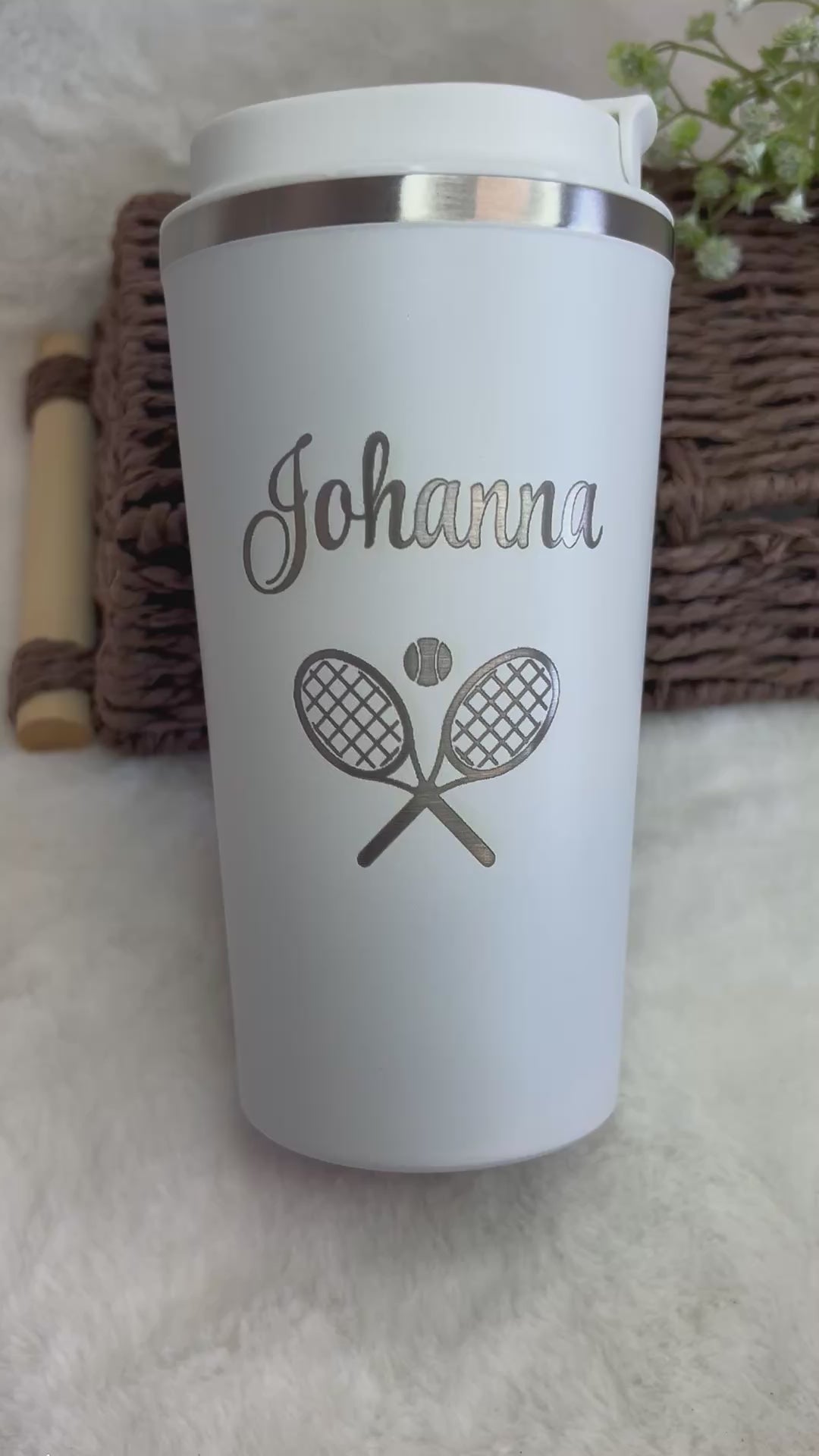 Video laden: Thermobecher mit Gravur 510ml