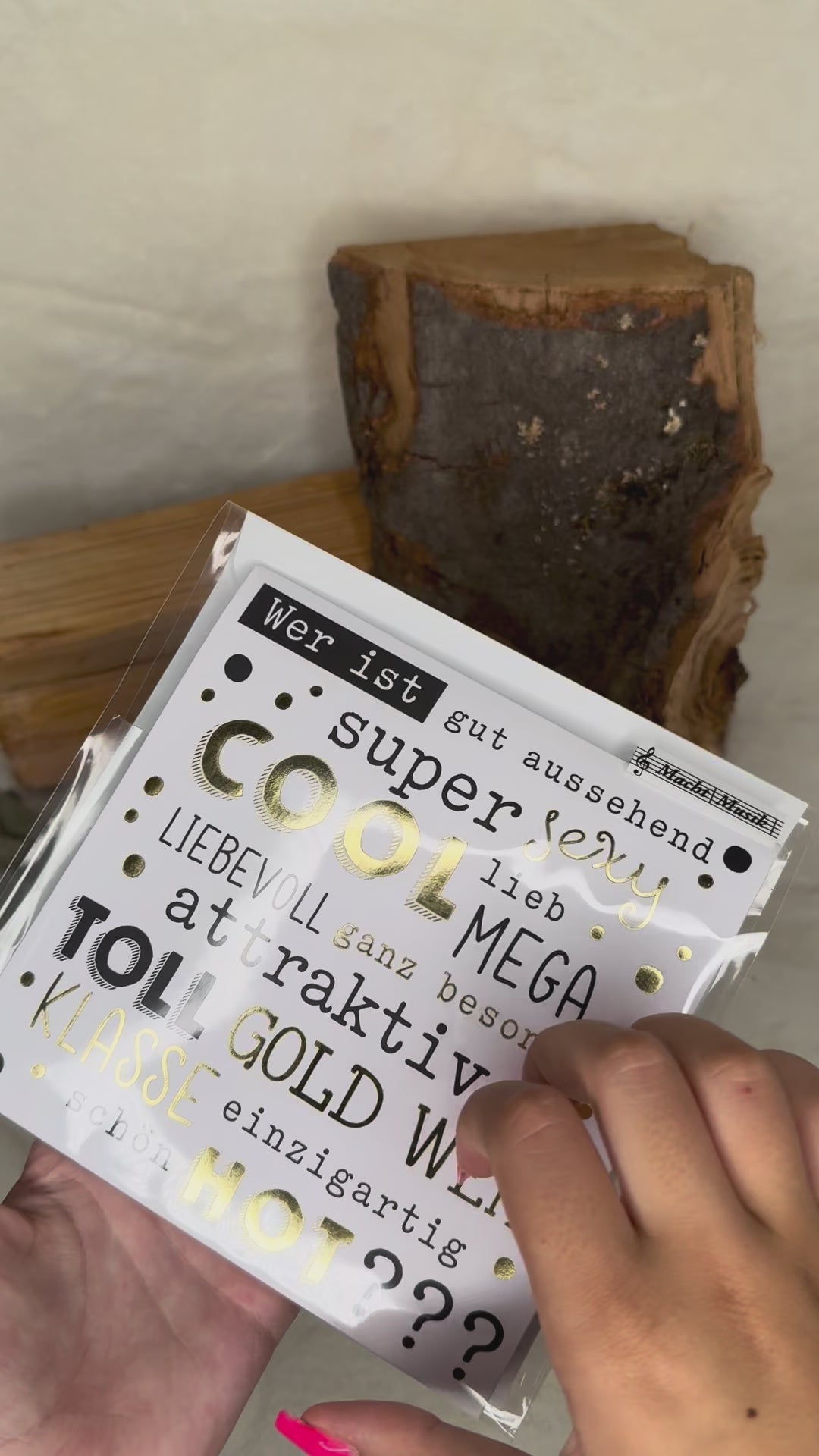 Video laden: Toll, Gold wert usw. Musikkarte - Depesche
