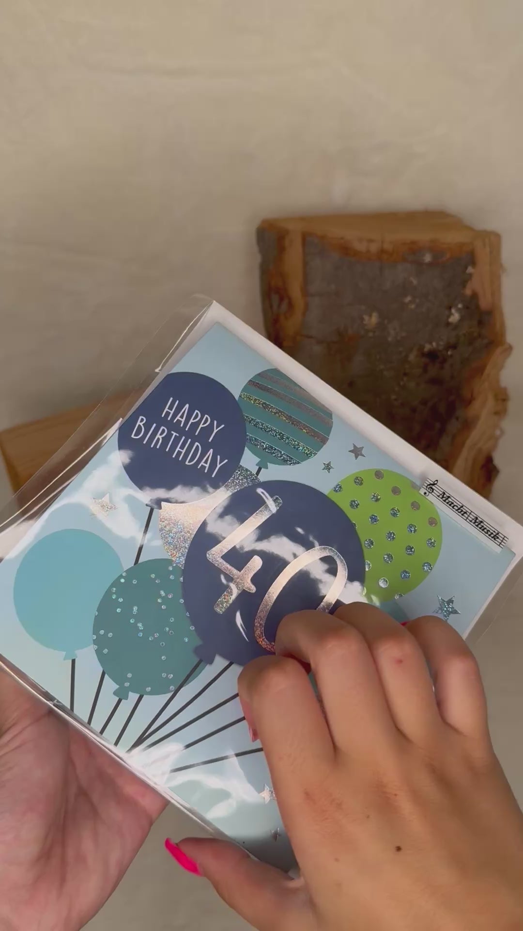 Video laden: Happy Birthday 40 Musikkarte - Depesche