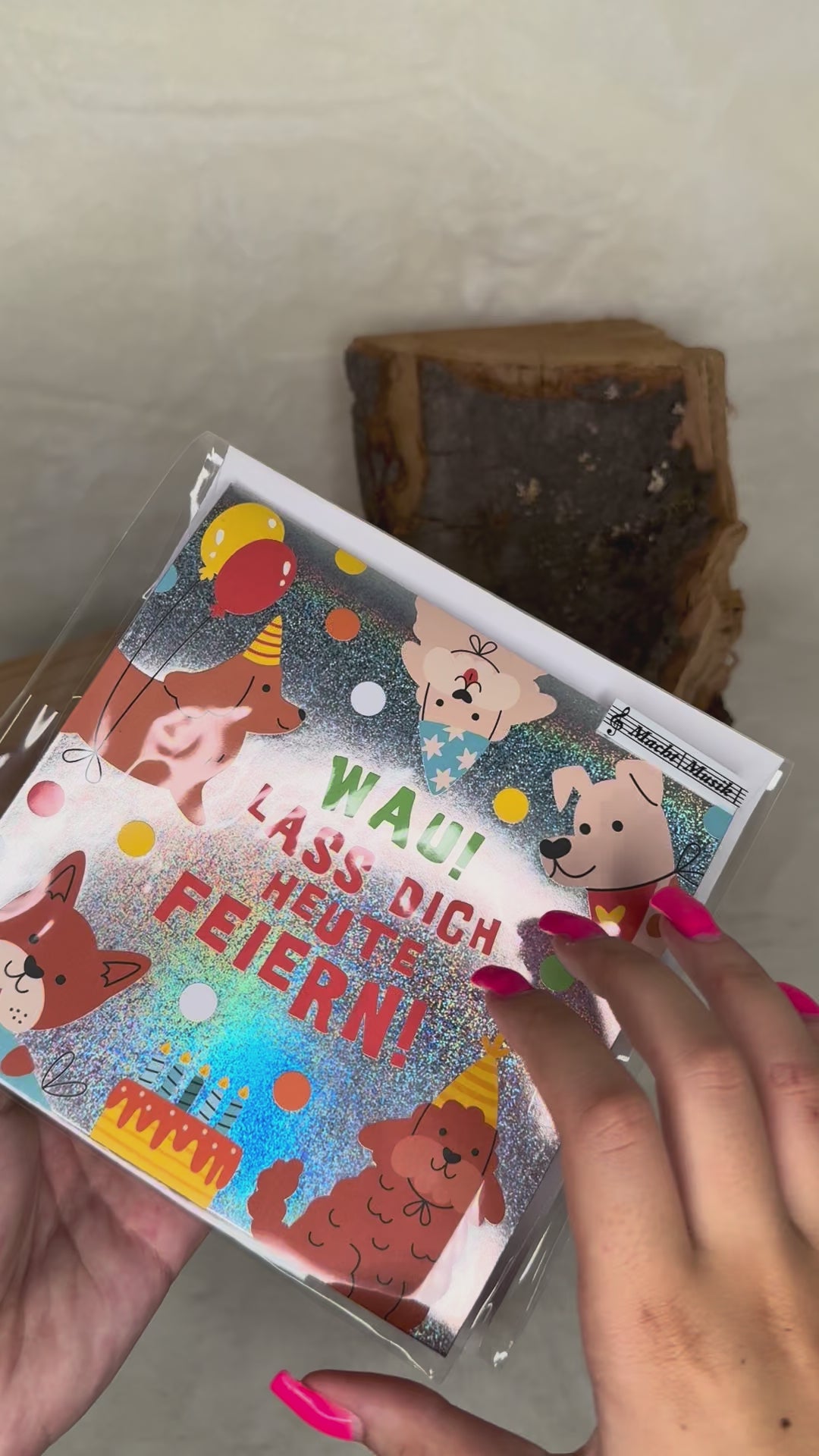 Video laden: Wau! Lass dich feiern! Hunde Musikkarte - Depesche