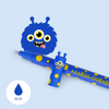 Monster Löschbarer Gelstift -  Erasable Pen - Legami